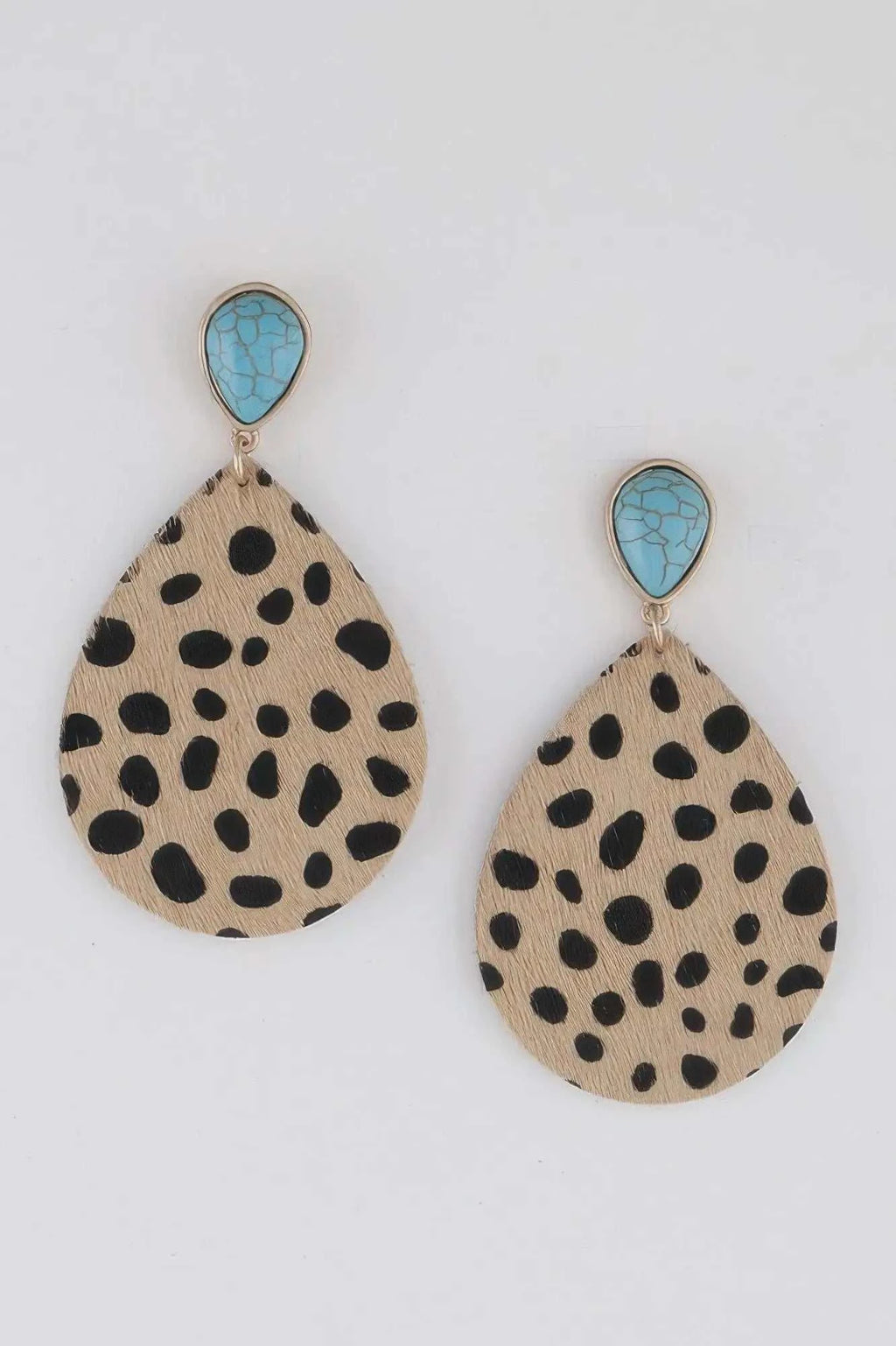 Women's Animal Print Teardrop Earrings BYMANYC ® New York CONTEMPORARY VIBRANT MODERN JEWELRY - New Collection