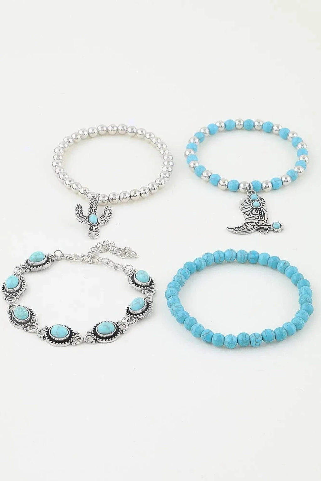 Women's Antique Cowboy Boot Beaded Bracelet BYMANYC ® New York CONTEMPORARY VIBRANT MODERN JEWELRY - New Collection