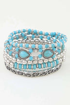 Women's Antique Teardrop Beaded Bracelet BYMANYC ® New York CONTEMPORARY VIBRANT MODERN JEWELRY - New Collection