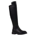 Women's Ayla Classic Black Vegan Leather Riding Boots - Maven Couture IncBoots