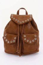 Women's Backpack Vegan Leather BYMANYC ® New York CONTEMPORARY SLEEK DAILY BAG - New Collection