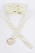 WOMEN'S BELT ASTORIA Faux Pearl Bag New Collection BYMANYC ® New York - Maven Couture IncBELTS