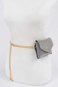WOMEN'S BELT BELVEDERE Rhinestone Mini Bag BYMANYC ® New York - Maven Couture IncBELTS