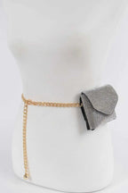 WOMEN'S BELT BELVEDERE Rhinestone Mini Bag BYMANYC ® New York - Maven Couture IncBELTS