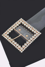 WOMEN'S BELT • MEATPACKING Fashion Chic Clear BYMANYC ® New York