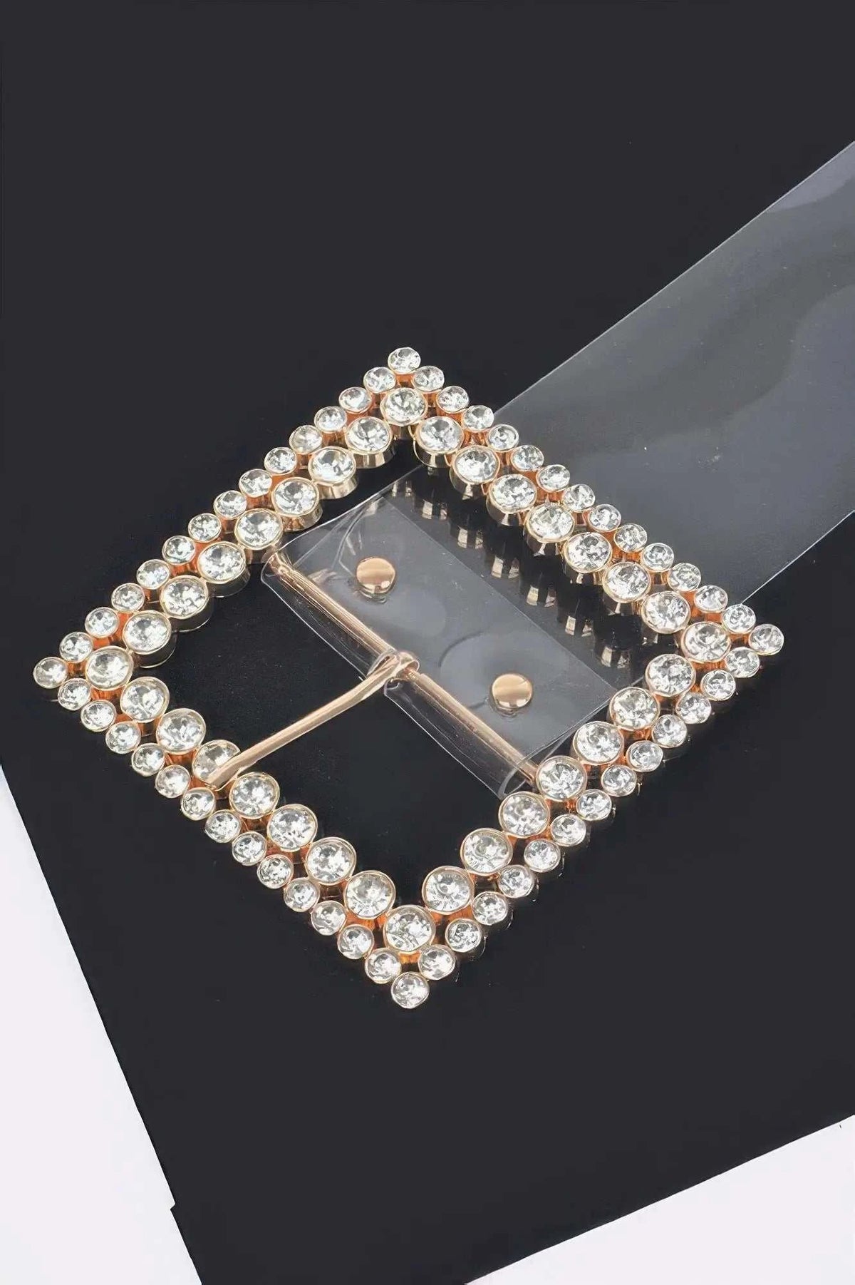 WOMEN'S BELT • MEATPACKING Fashion Chic Clear BYMANYC ® New York
