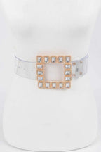 WOMEN'S BELT • PARK AVENUE Fashion Chic Stone BYMANYC ® New York