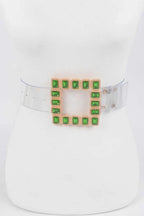 WOMEN'S BELT • PARK AVENUE Fashion Chic Stone BYMANYC ® New York