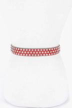 WOMEN'S BELT • RADIO CITY Fashion Chic Studded BYMANYC ® New York
