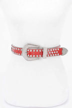 WOMEN'S BELT • RADIO CITY Fashion Chic Studded BYMANYC ® New York