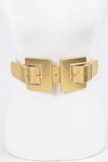 WOMEN'S BELT • TRIBECA Fashion Chic Two Buckle BYMANYC ® New York