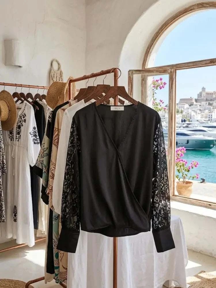 WOMEN'S BLOUSE KONA - Boutique Fashion Top - BYMANYC ® New York - Maven Couture IncBLOUSE