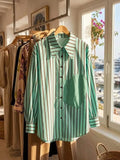 WOMEN'S BLOUSE LAGUNA BEACH - Boutique Fashion Top - BYMANYC ® New York - Maven Couture IncBLOUSE