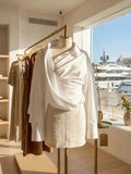 WOMEN'S BLOUSE SARASOTA - Boutique Fashion Top - BYMANYC ® New York - Maven Couture IncBLOUSE