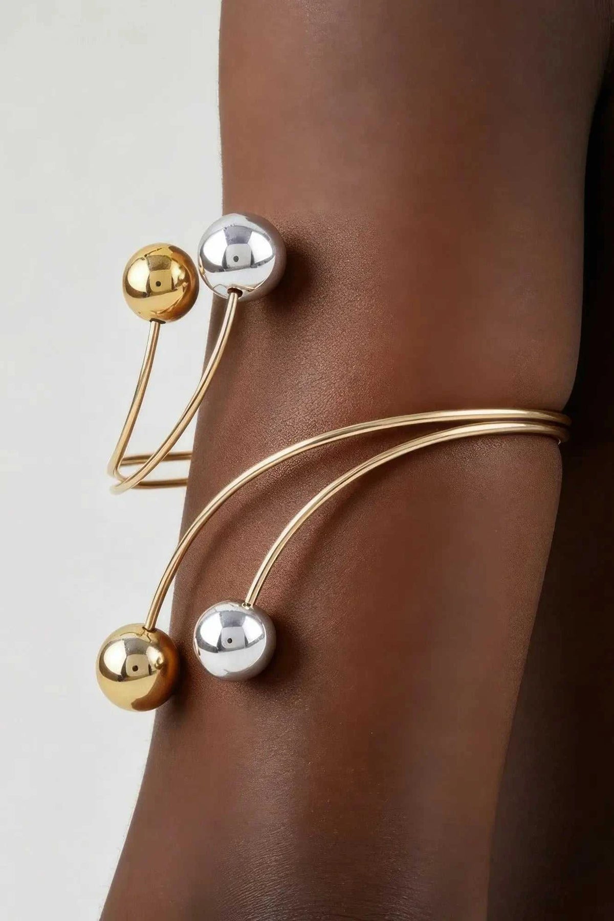 Women's Bracelet Arm Cuff Geometric BYMANYC ® New York FIFTH AVENUE BEADS - New Collection - Maven Couture IncJEWERLY