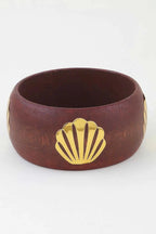 Women's Bracelet Cuff Clam BYMANYC ® New York HAMPTONS GRAIN - New Collection - Maven Couture IncJEWERLY