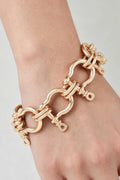 Women's Bracelet Link Horseshoe BYMANYC ® New York HUDSON HORSESHOE - New Collection - Maven Couture IncJEWERLY