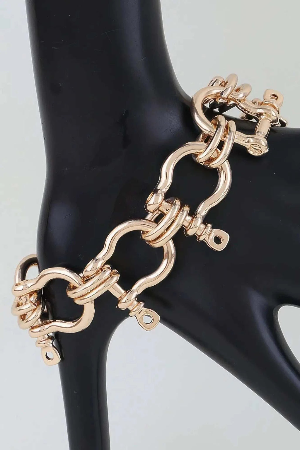 Women's Bracelet Link Horseshoe BYMANYC ® New York HUDSON HORSESHOE - New Collection - Maven Couture IncJEWERLY