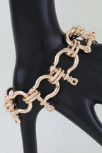 Women's Bracelet Link Horseshoe BYMANYC ® New York HUDSON HORSESHOE - New Collection - Maven Couture IncJEWERLY