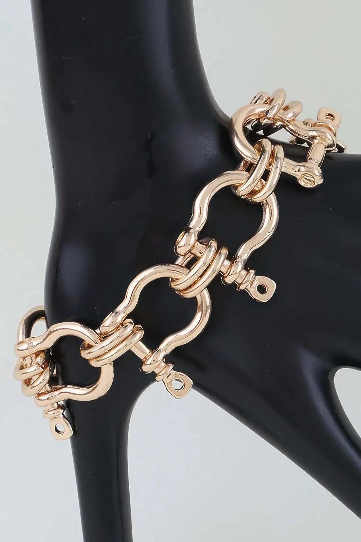 Women's Bracelet Link Horseshoe BYMANYC ® New York HUDSON HORSESHOE - New Collection - Maven Couture IncJEWERLY