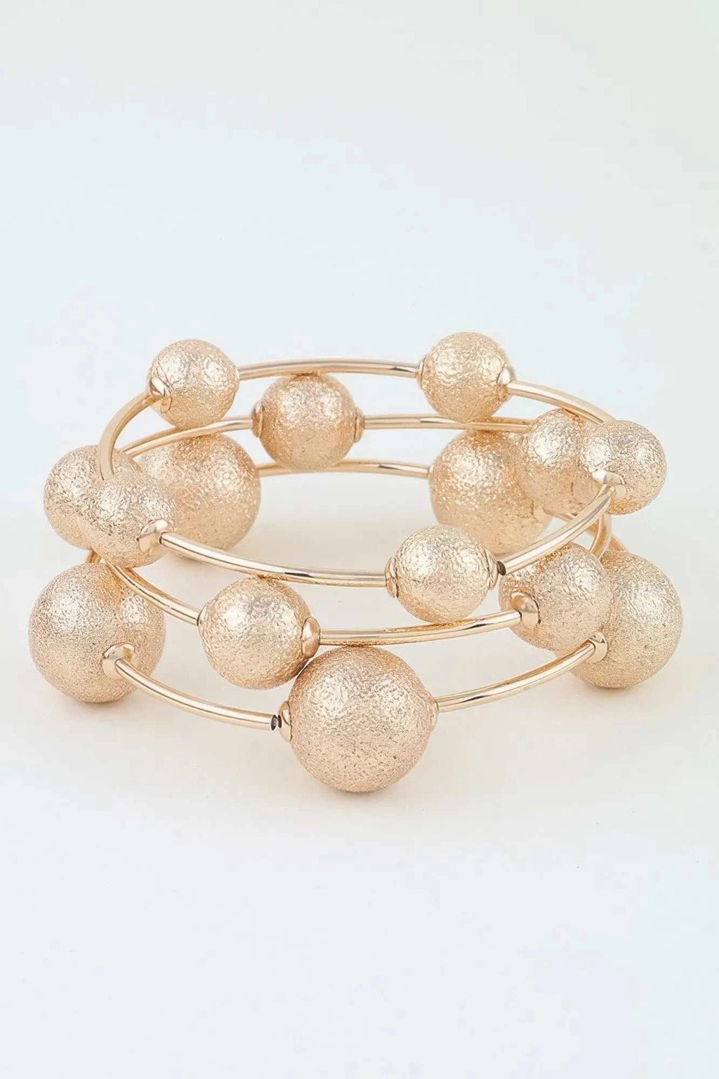 Women's Bracelet Set Bangles BYMANYC ® New York SOHO HAMMERED TUBE - New Collection