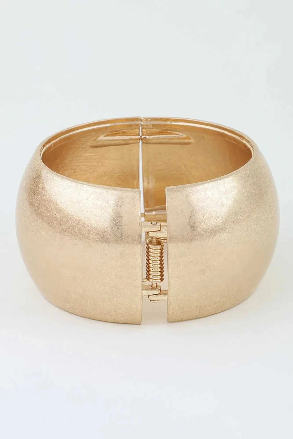 Women's Cuff Bracelet Polished Matte Wide Dome BYMANYC ® New York MODERN SCULPTURAL BANGLE - New Collection
