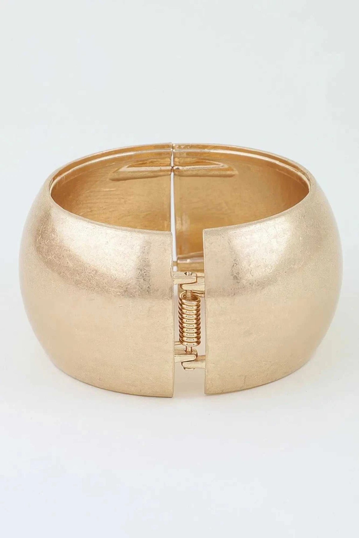 Women's Cuff Bracelet Polished Matte Wide Dome BYMANYC ® New York MODERN SCULPTURAL BANGLE - New Collection