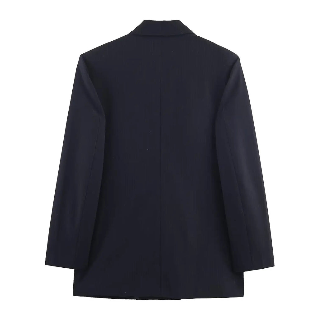 Women's Double-Breasted Pinstripe Blazer BYMANYC ® New York CONTEMPORARY VIBRANT MODERN FASHION - New Collection