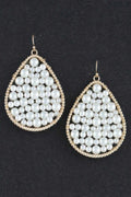 Women's Drop Earrings Pearls In A Teardrop BYMANYC ® New York ELEGANT SCULPTURAL PEARL DANGLE - New Collection