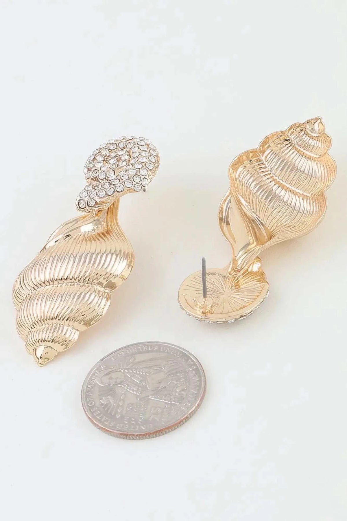 Women's Earrings Drops Conch Shell BYMANYC ® New York HAMPTONS CONCH - New Collection