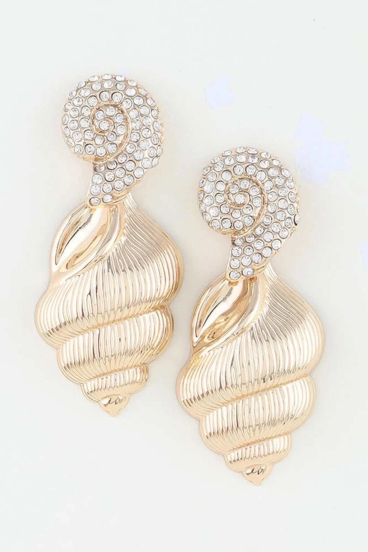 Women's Earrings Drops Conch Shell BYMANYC ® New York HAMPTONS CONCH - New Collection