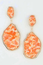 Women's Earrings Drops Crystal BYMANYC ® New York SOHO ABSTRACT STONE - New Collection