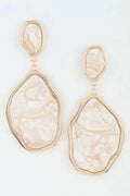 Women's Earrings Drops Crystal BYMANYC ® New York SOHO ABSTRACT STONE - New Collection
