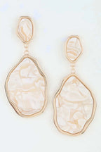 Women's Earrings Drops Crystal BYMANYC ® New York SOHO ABSTRACT STONE - New Collection
