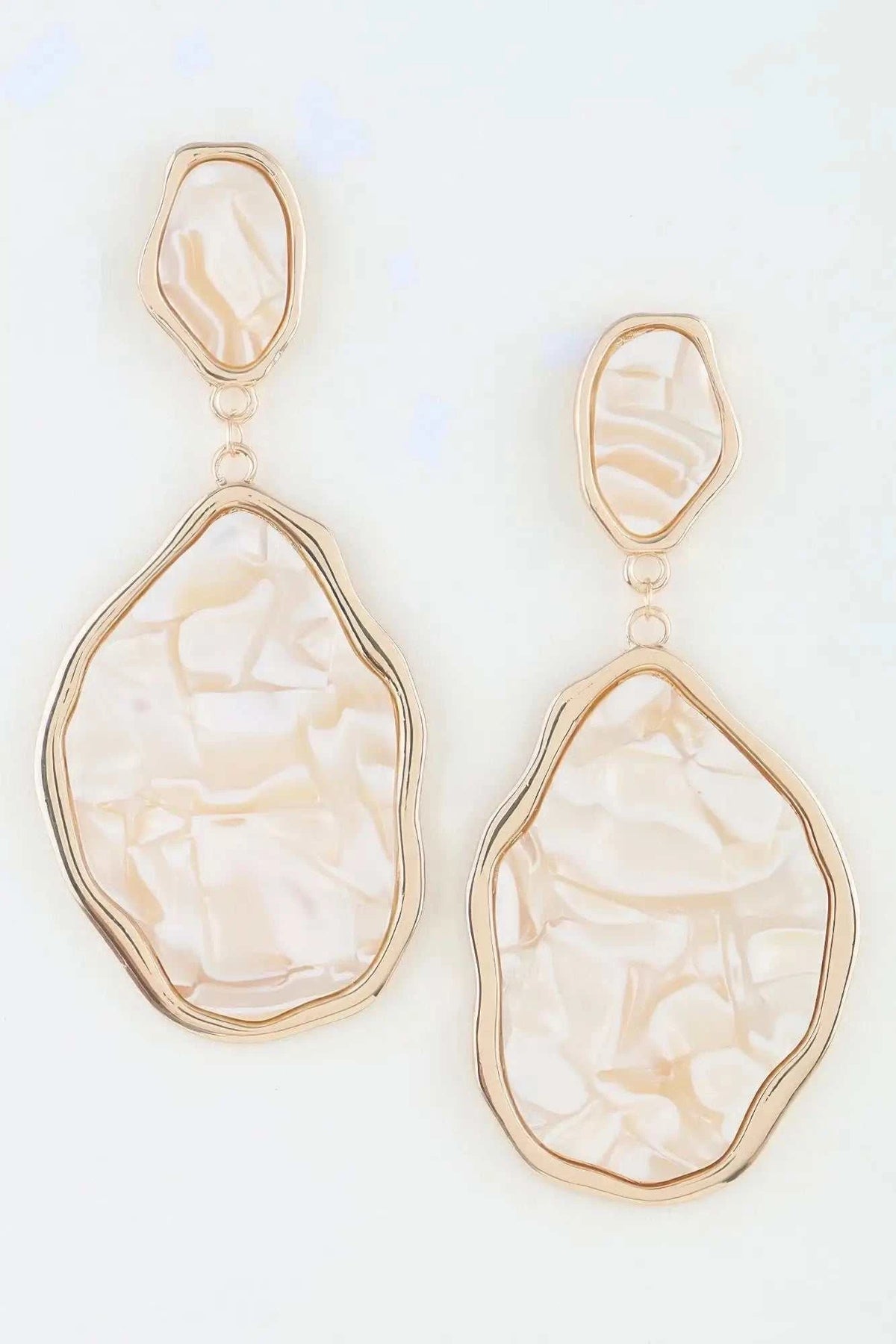 Women's Earrings Drops Crystal BYMANYC ® New York SOHO ABSTRACT STONE - New Collection
