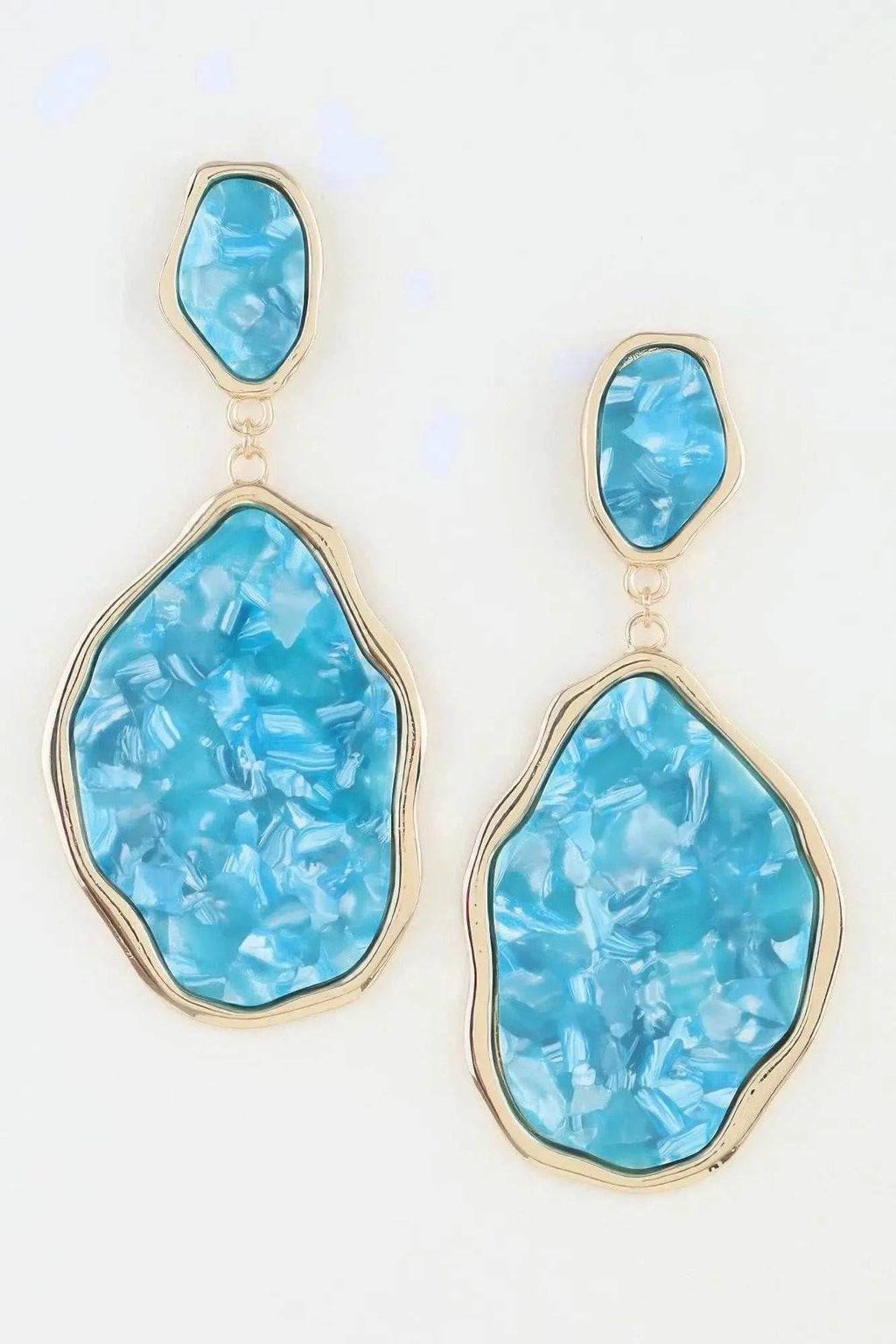 Women's Earrings Drops Crystal BYMANYC ® New York SOHO ABSTRACT STONE - New Collection