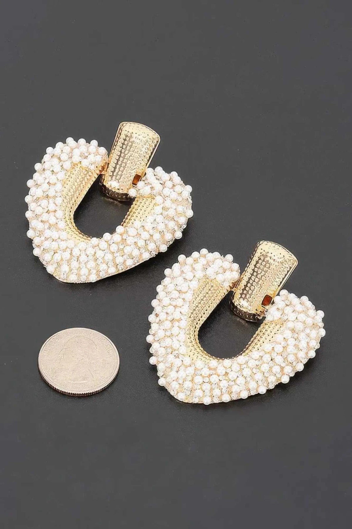 Women's Earrings Drops Door Knocker BYMANYC ® New York SOHO U-FRAME - New Collection