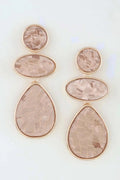 Women's Earrings Drops Geometric BYMANYC ® New York METROPOLITAN MOSAIC - New Collection