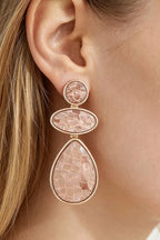 Women's Earrings Drops Geometric BYMANYC ® New York METROPOLITAN MOSAIC - New Collection