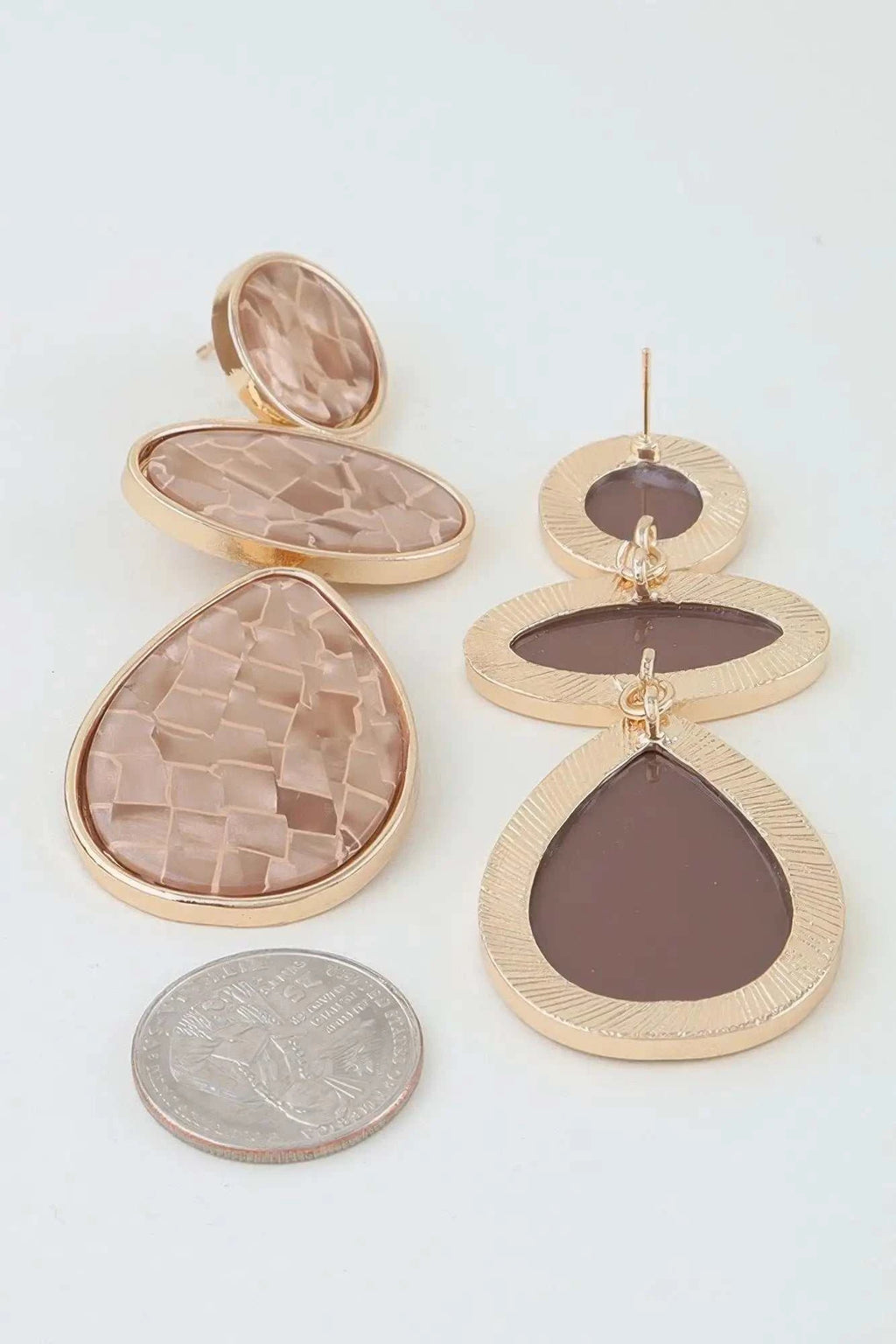 Women's Earrings Drops Geometric BYMANYC ® New York METROPOLITAN MOSAIC - New Collection