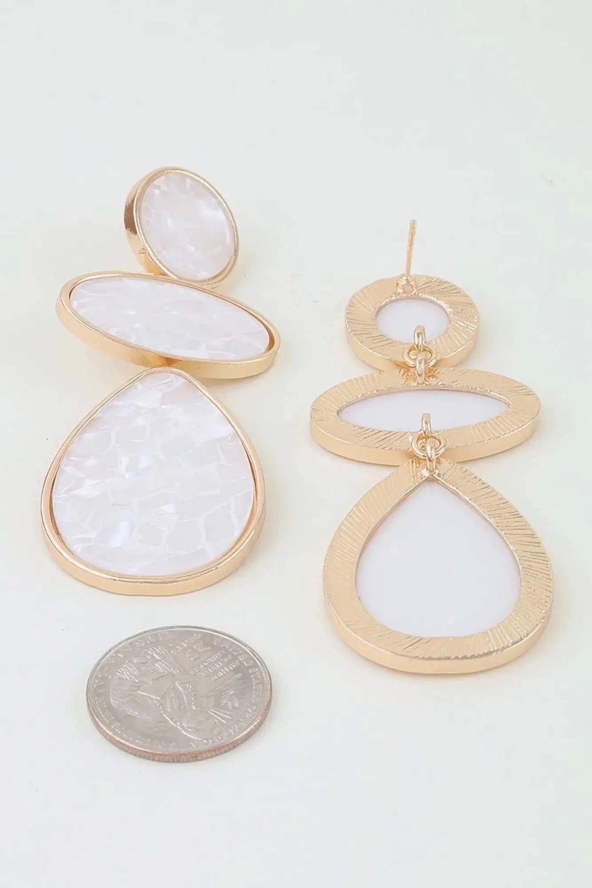 Women's Earrings Drops Geometric BYMANYC ® New York METROPOLITAN MOSAIC - New Collection