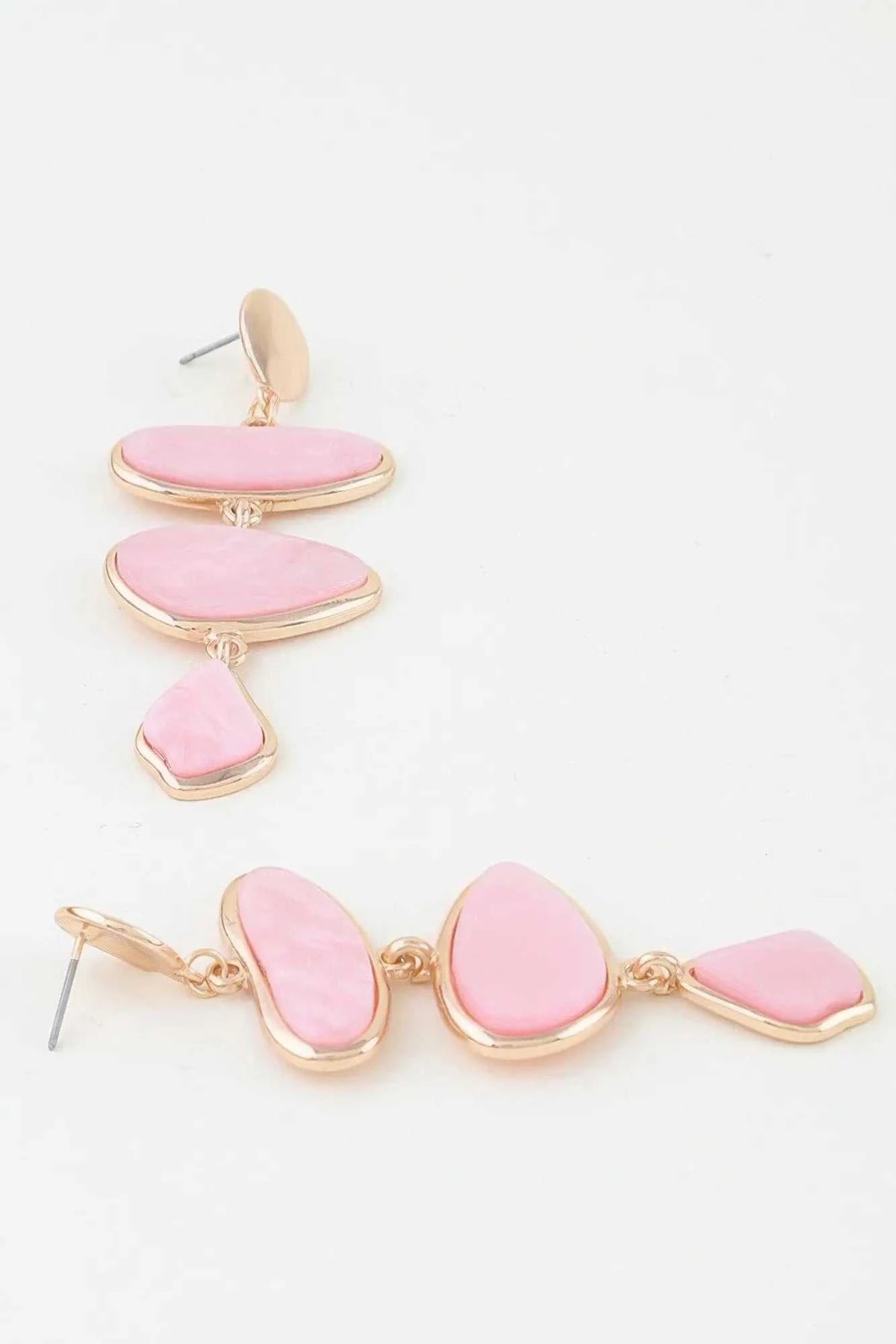 Women's Earrings Drops Organic BYMANYC ® New York TRIBECA MARBLE - New Collection