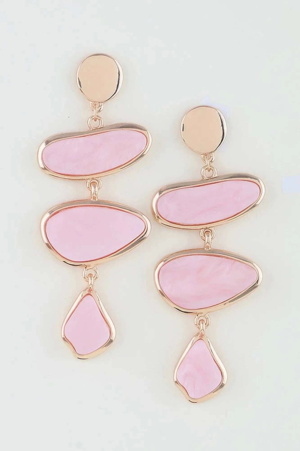 Women's Earrings Drops Organic BYMANYC ® New York TRIBECA MARBLE - New Collection