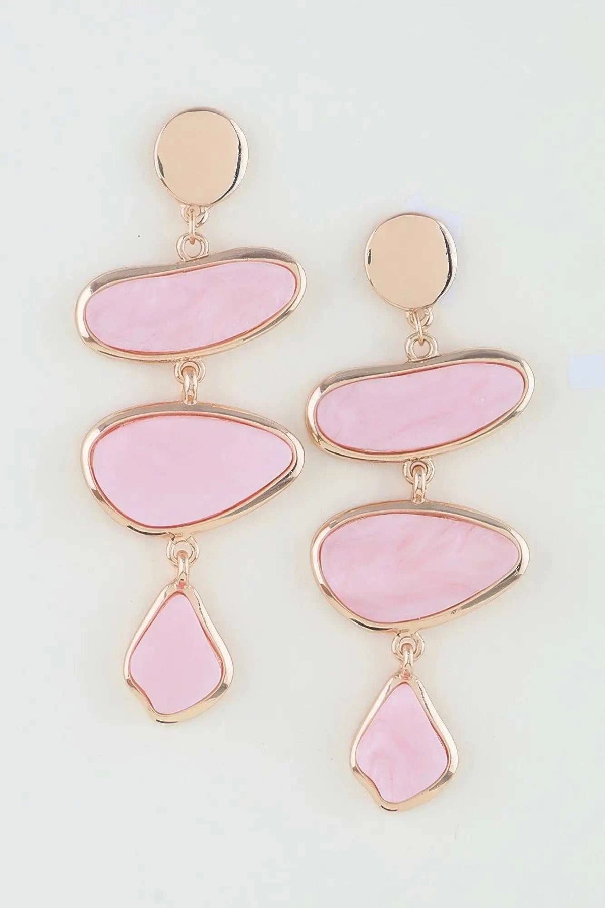 Women's Earrings Drops Organic BYMANYC ® New York TRIBECA MARBLE - New Collection