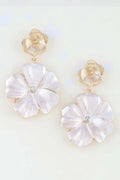 Women's Earrings Drops Poppy BYMANYC ® New York HUDSON BOTANICAL - New Collection - Maven Couture IncJEWERLY