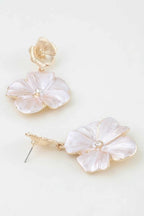 Women's Earrings Drops Poppy BYMANYC ® New York HUDSON BOTANICAL - New Collection - Maven Couture IncJEWERLY