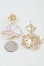 Women's Earrings Drops Poppy BYMANYC ® New York HUDSON BOTANICAL - New Collection - Maven Couture IncJEWERLY