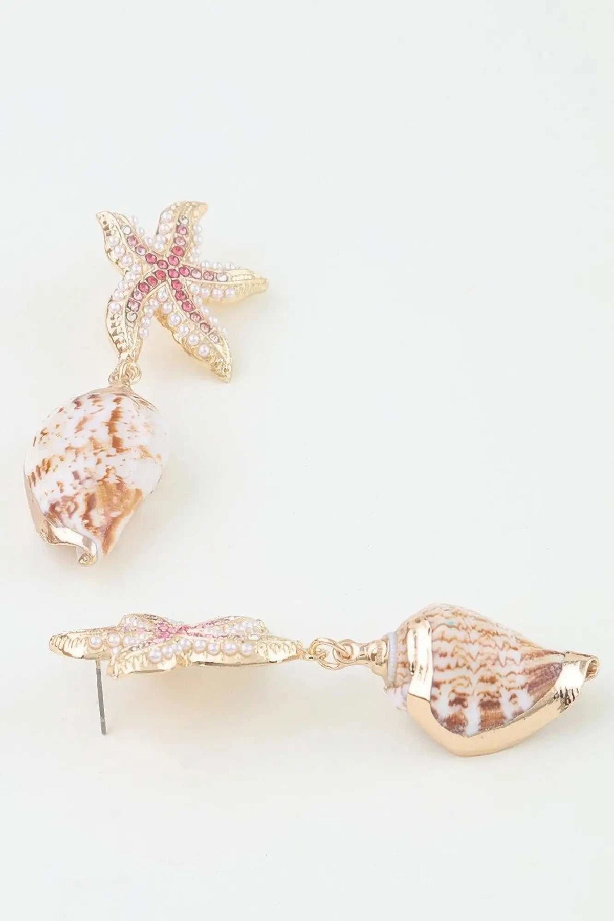 Women's Earrings Drops Starfish BYMANYC ® New York HAMPTONS BEJEWELED - New Collection