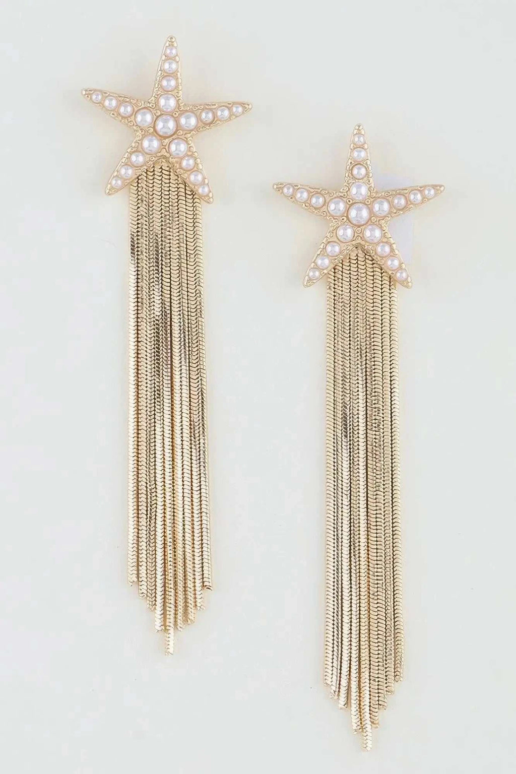 Women's Earrings Drops Starfish BYMANYC ® New York HAMPTONS CURTAIN - New Collection - Maven Couture IncJEWERLY