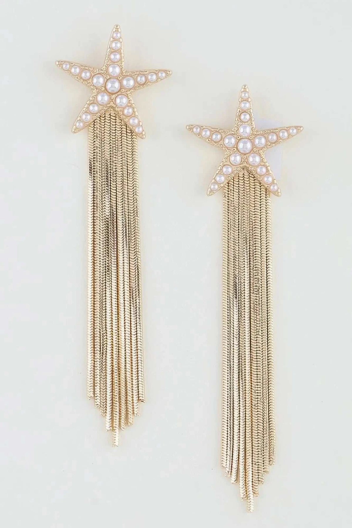 Women's Earrings Drops Starfish BYMANYC ® New York HAMPTONS CURTAIN - New Collection - Maven Couture IncJEWERLY